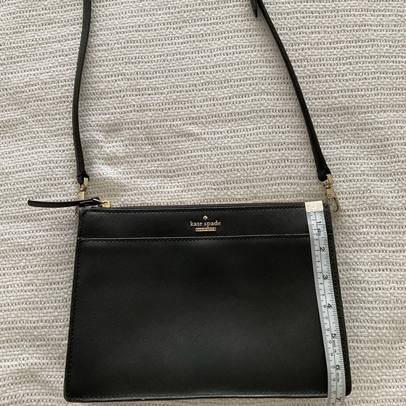 Kate Spade Black Crossbody Bag with Textured Finish - Picture 9 of 9